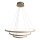 ByRydens - Suspension LED sur câble TRIONE LED/45W/230V, beige, Ø 80 cm
