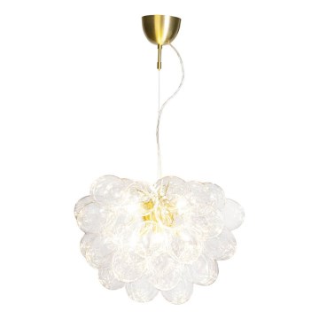 ByRydens - Suspension sur câble GROSS 8xG9/5W/230V transparente