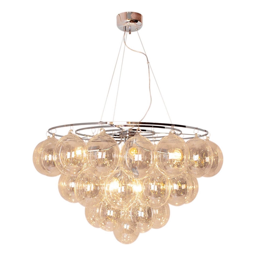 ByRydens - Suspension sur câble GROSS GIANT 8xE27/8W/230V