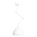 ByRydens - Suspension sur tige BAZAR 1xE27/5W/230V blanche