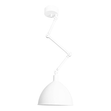 ByRydens - Suspension sur tige BAZAR 1xE27/5W/230V blanche