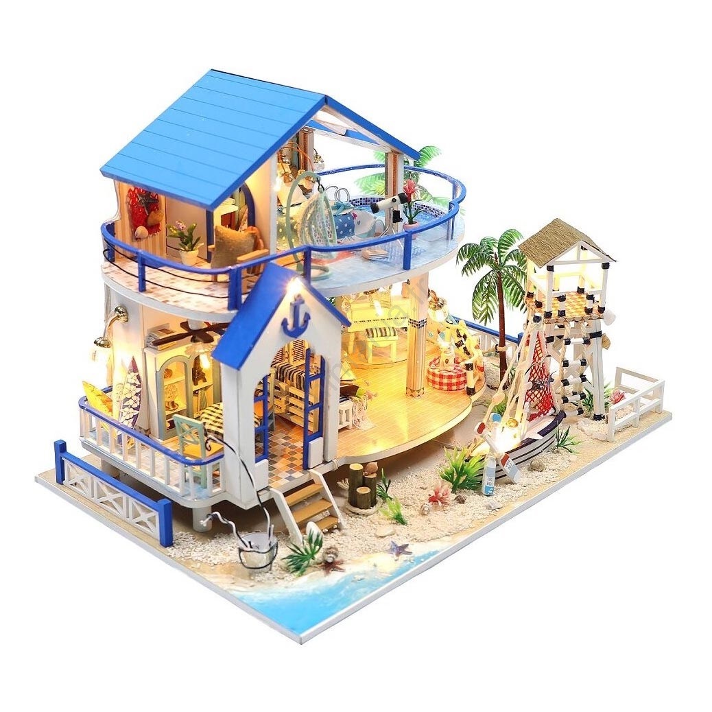 Cabane pour enfant Légende de la mer bleue 2xAA Lumimania