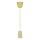 Câble d'alimentation 1xE27/60W/230V béton/jaune