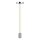 Câble d'alimentation 1xE27/60W/230V vert/chrome brillant
