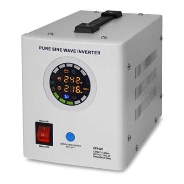 Câble d'alimentation de secours 500W/800VA onde sinusoïdale pure