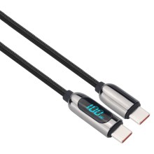 Câble USB-C avec un écran 100W 2m