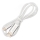 Câble USB Connecteur USB-A / USB-C avec rétroéclairage LED 18W 1m blanc