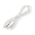 Câble USB USB-C / connecteur Lightning avec rétroéclairage LED 27W 1m blanc