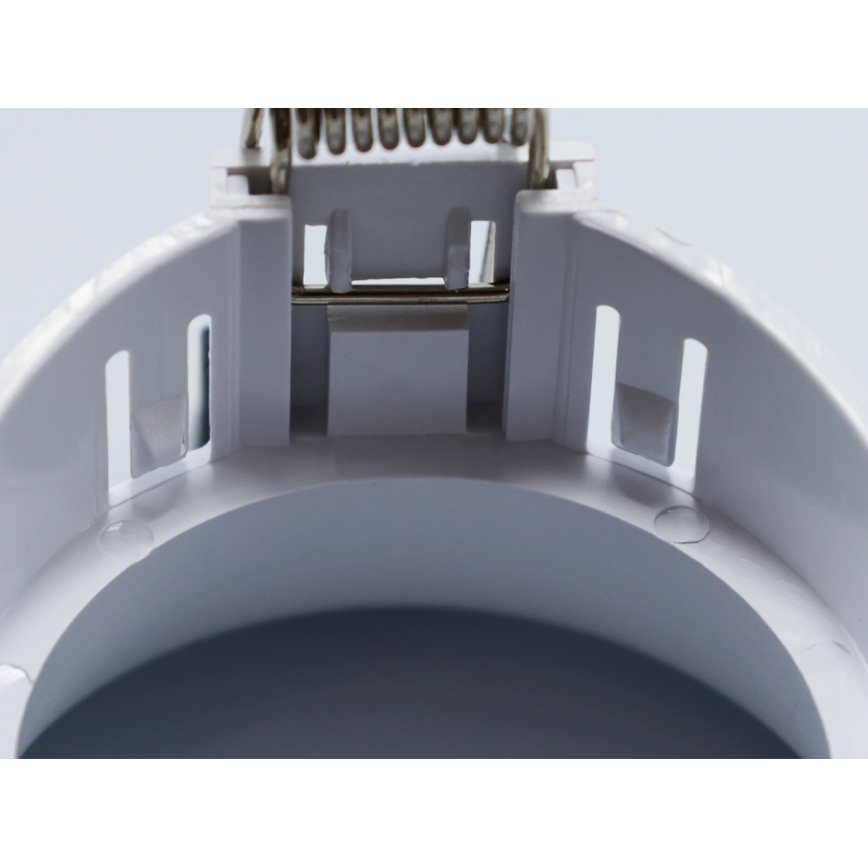 Cadre de finition pour spot encastré GU10 Ø 8,6 cm, blanc