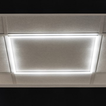 Cadre d'encastrement pour faux plafond AVAR LED/32W/230V 6000K 59x59 cm
