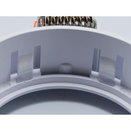 Cadre pour luminaire encastré GU10 9x9 cm blanc