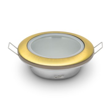 Cadre pour spot encastrable ROME IP44 doré