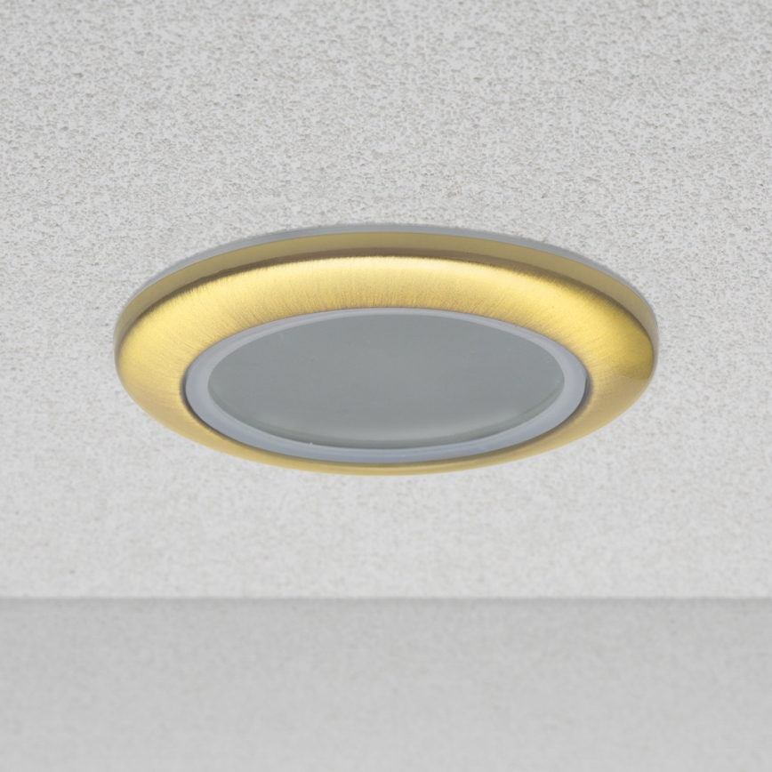 Cadre pour spot encastrable ROME IP44 doré