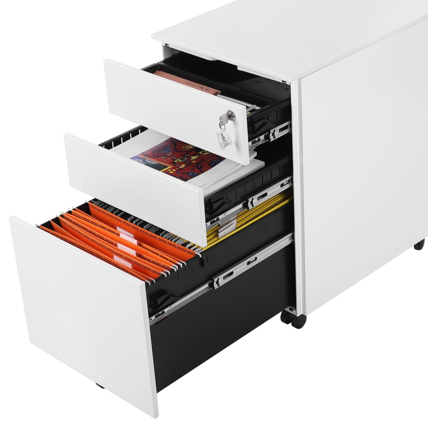 Caisson de bureau SECURIO blanc