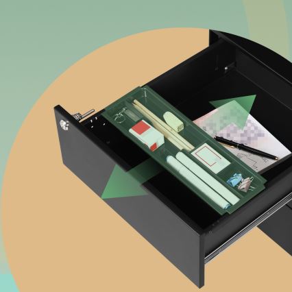 Caisson de bureau SECURIO noir