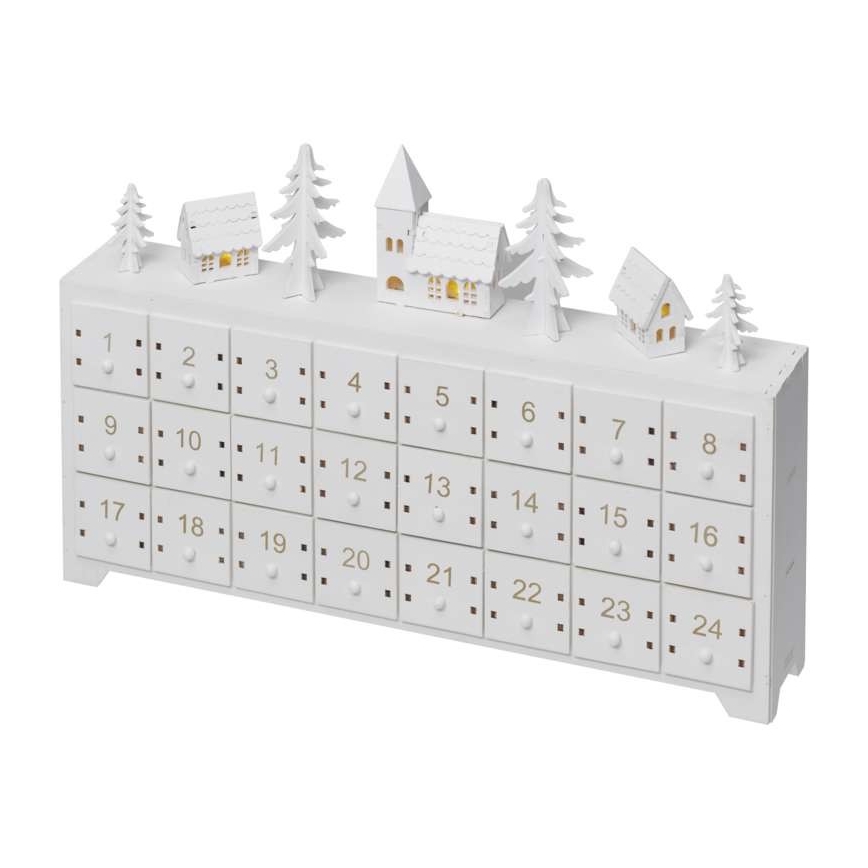 Calendrier de noël 3xLED/2xAA
