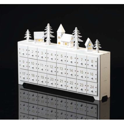 Calendrier de noël 3xLED/2xAA