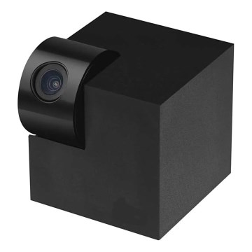 Caméra connectée d'intérieur pivotante avec détecteur de mouvement GoSmart 5V Wi-Fi Tuya noir