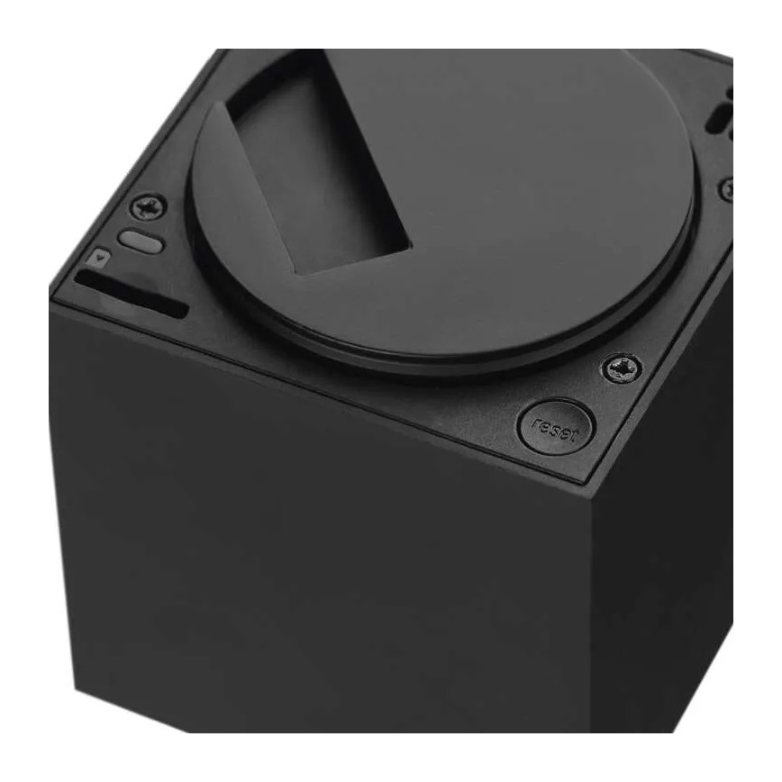Caméra connectée d'intérieur pivotante avec détecteur de mouvement GoSmart 5V Wi-Fi Tuya noir
