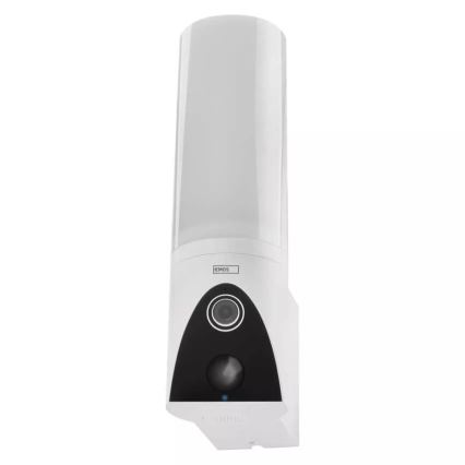 Caméra extérieure connectée avec lumière GoSmart LED/12W/230V IP65 Wi-Fi Tuya blanc