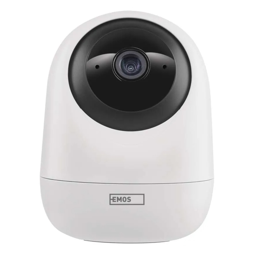 Caméra intérieure pivotante intelligente avec capteur de mouvement GoSmart 5V Wi-Fi Tuya blanche