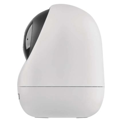 Caméra intérieure pivotante intelligente avec capteur de mouvement GoSmart 5V Wi-Fi Tuya blanche