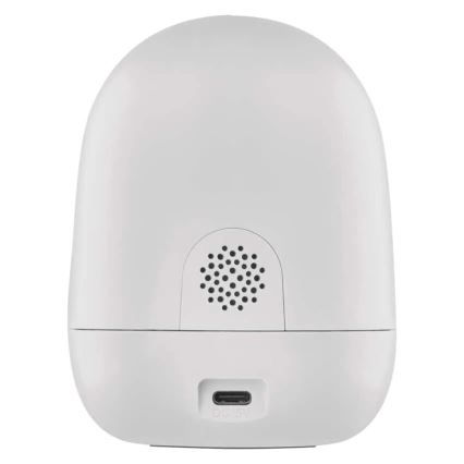 Caméra intérieure pivotante intelligente avec capteur de mouvement GoSmart 5V Wi-Fi Tuya blanche
