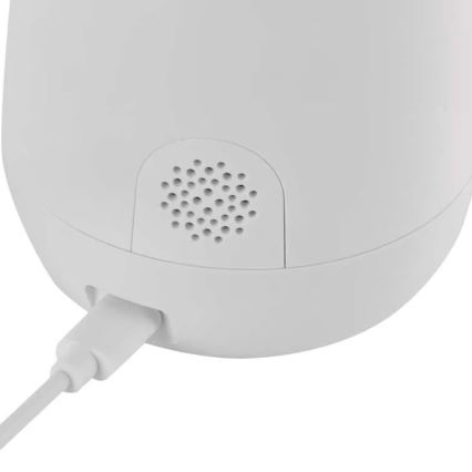 Caméra intérieure pivotante intelligente avec capteur de mouvement GoSmart 5V Wi-Fi Tuya blanche