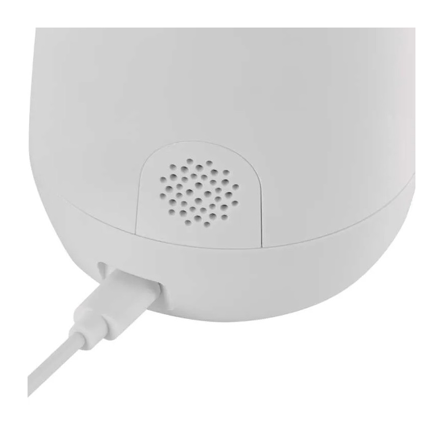 Caméra intérieure pivotante intelligente avec capteur de mouvement GoSmart 5V Wi-Fi Tuya blanche