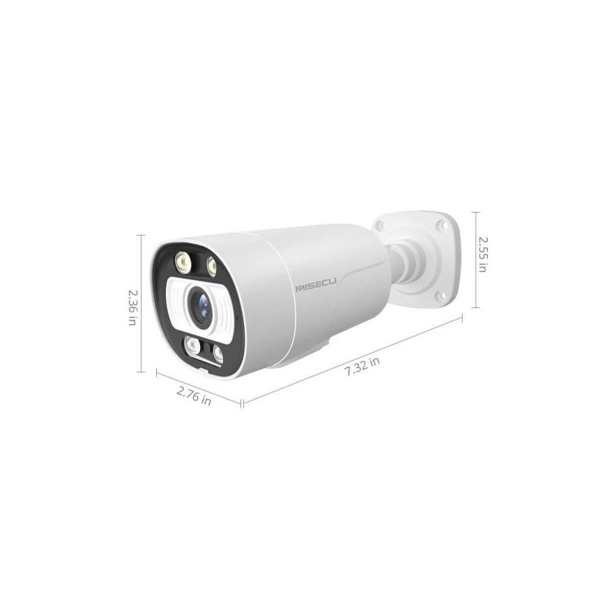 Caméra IP extérieure LED/12V IP66