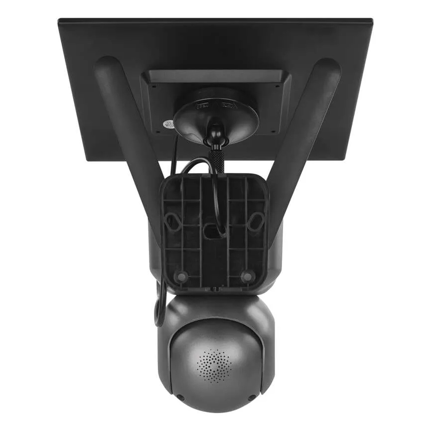 Caméra solaire connectée équipée d'un capteur GoSmart 4G/LTE, batterie 10400 mAh 5V, indice de protection IP65, compatible Tuya