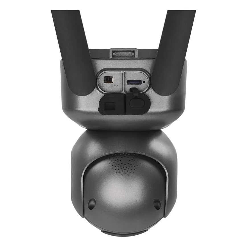 Caméra solaire connectée équipée d'un capteur GoSmart 4G/LTE, batterie 10400 mAh 5V, indice de protection IP65, compatible Tuya