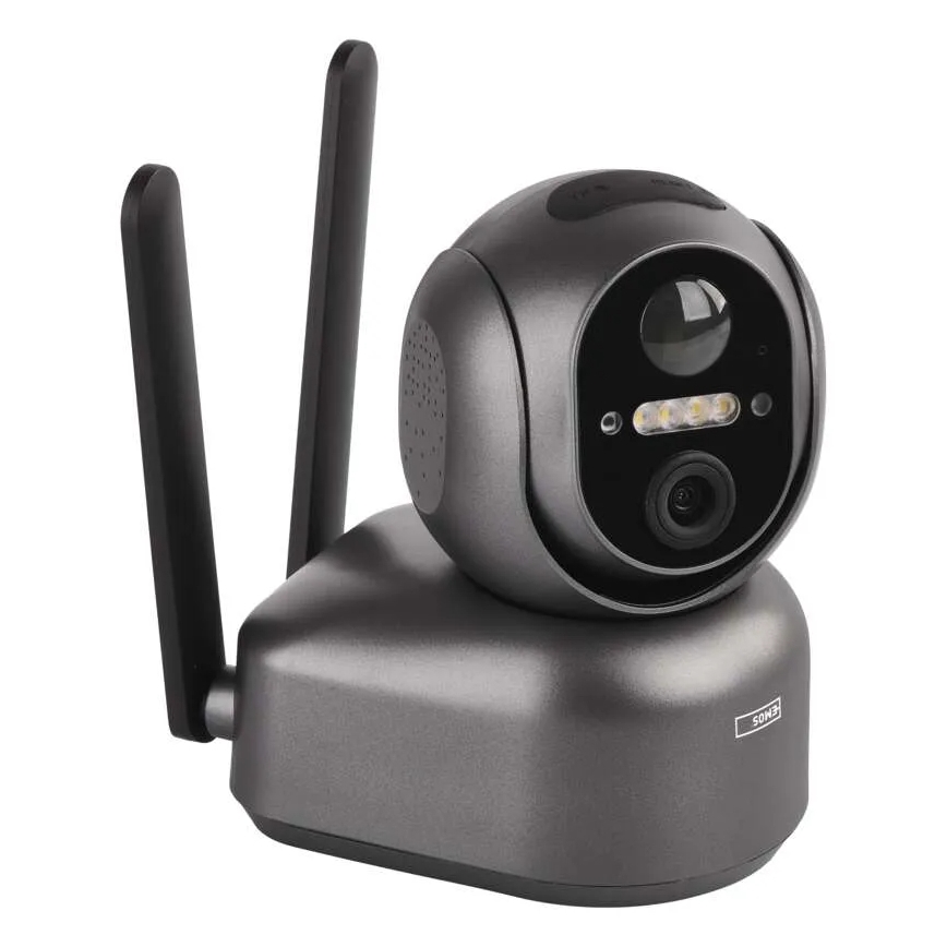 Caméra solaire connectée équipée d'un capteur GoSmart 4G/LTE, batterie 10400 mAh 5V, indice de protection IP65, compatible Tuya