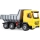 Camion-benne Mercedes 66 cm - jaune/gris