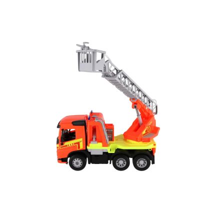 Camion de pompiers Volvo avec une échelle de 48 cm, orange