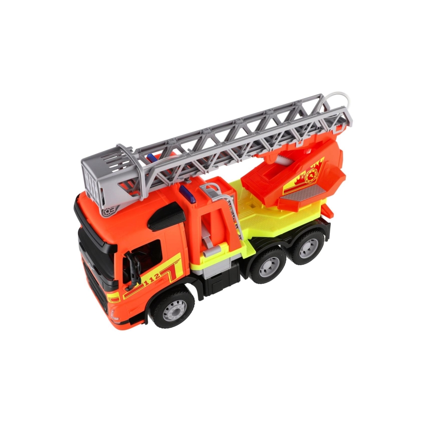 Camion de pompiers Volvo avec une échelle de 48 cm, orange