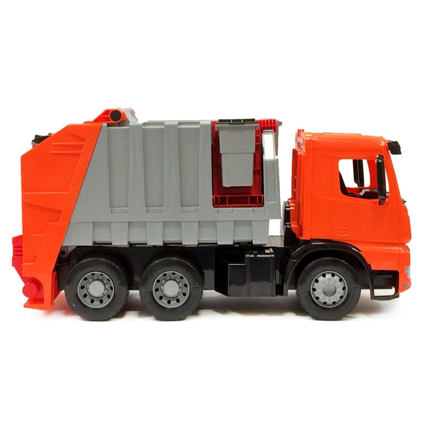 Camion-poubelle Mercedes 72 cm rouge