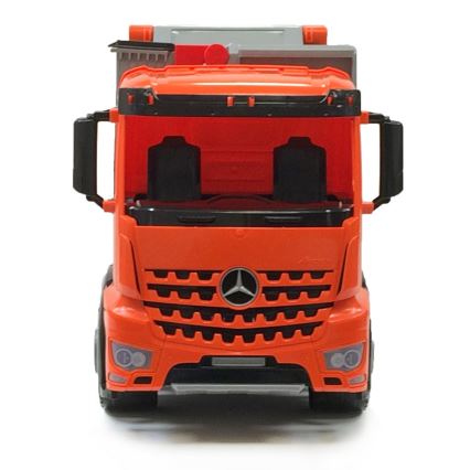 Camion-poubelle Mercedes 72 cm rouge