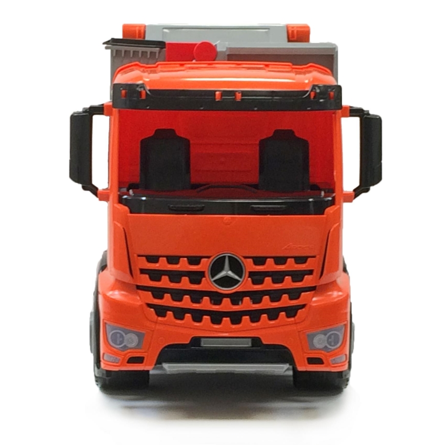 Camion-poubelle Mercedes 72 cm rouge