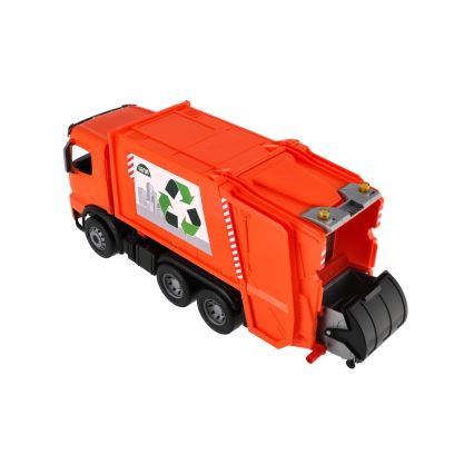 Camion-poubelle Mercedes WORXX 53 cm orange