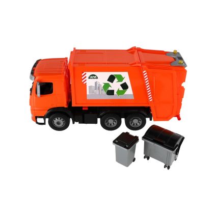 Camion-poubelle Mercedes WORXX 53 cm orange