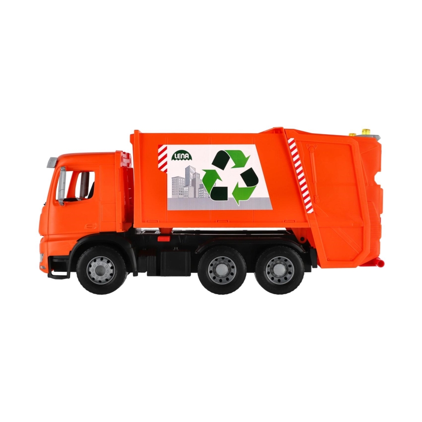 Camion-poubelle Mercedes WORXX 53 cm orange