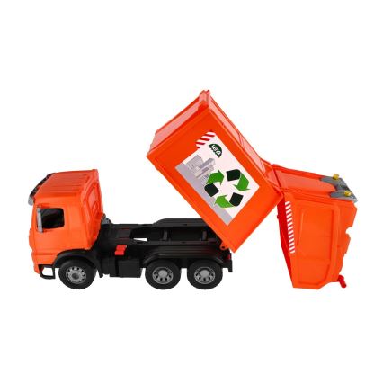 Camion-poubelle Mercedes WORXX 53 cm orange