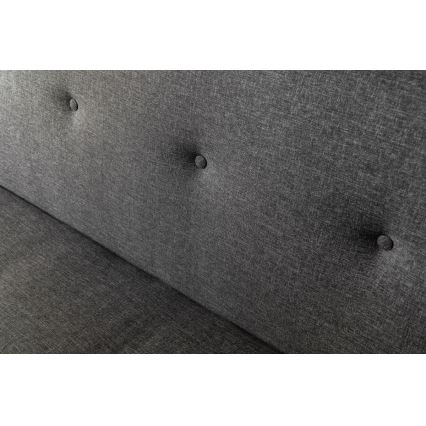 Canapé 2 places LOKO gris foncé
