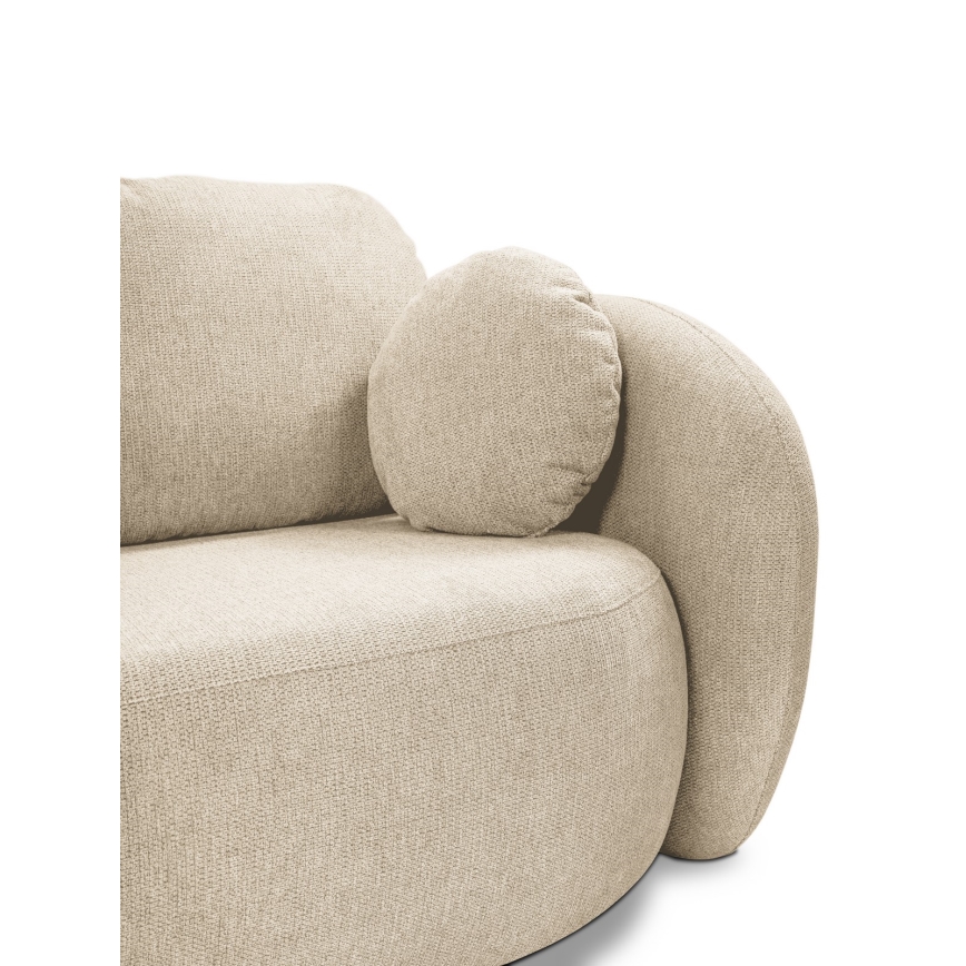 Canapé convertible 3 places OLBIA beige