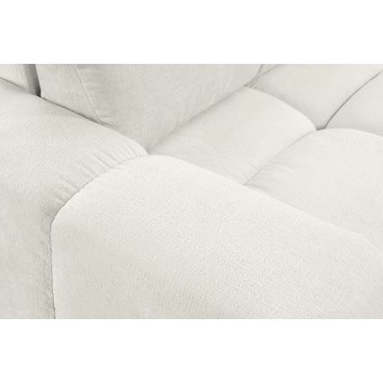 Canapé 3 places convertible rembourré avec coffre de rangement ALMADA beige