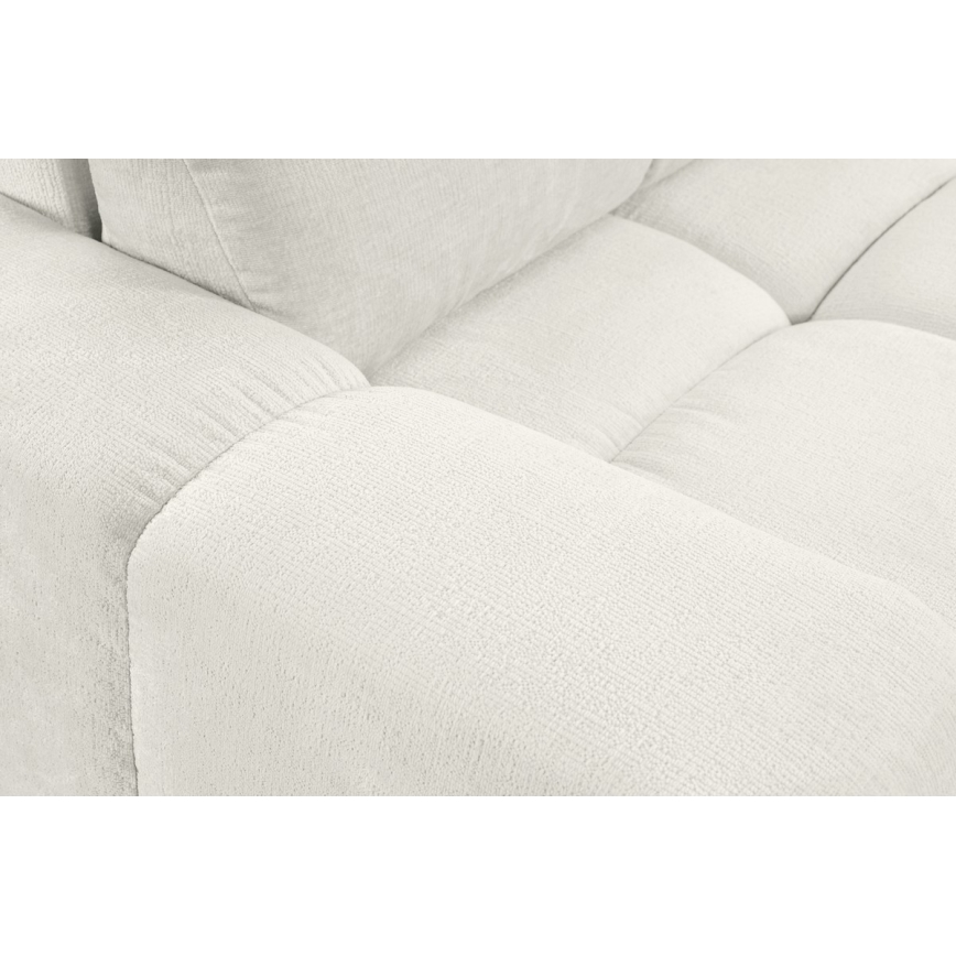 Canapé 3 places convertible rembourré avec coffre de rangement ALMADA beige