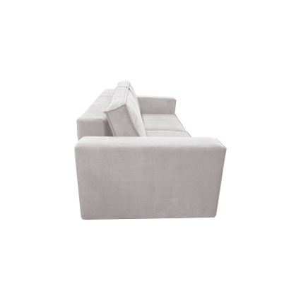 Canapé convertible 3 places avec rangement RONDA beige
