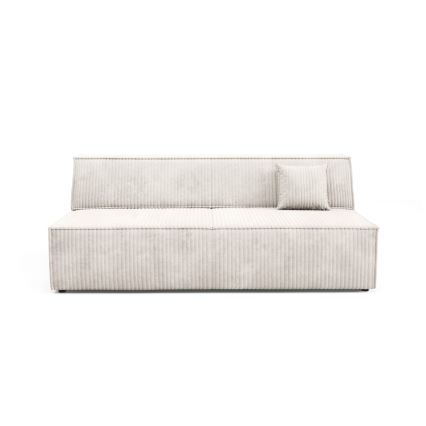Canapé-lit 3 places avec rangement TERAMO beige
