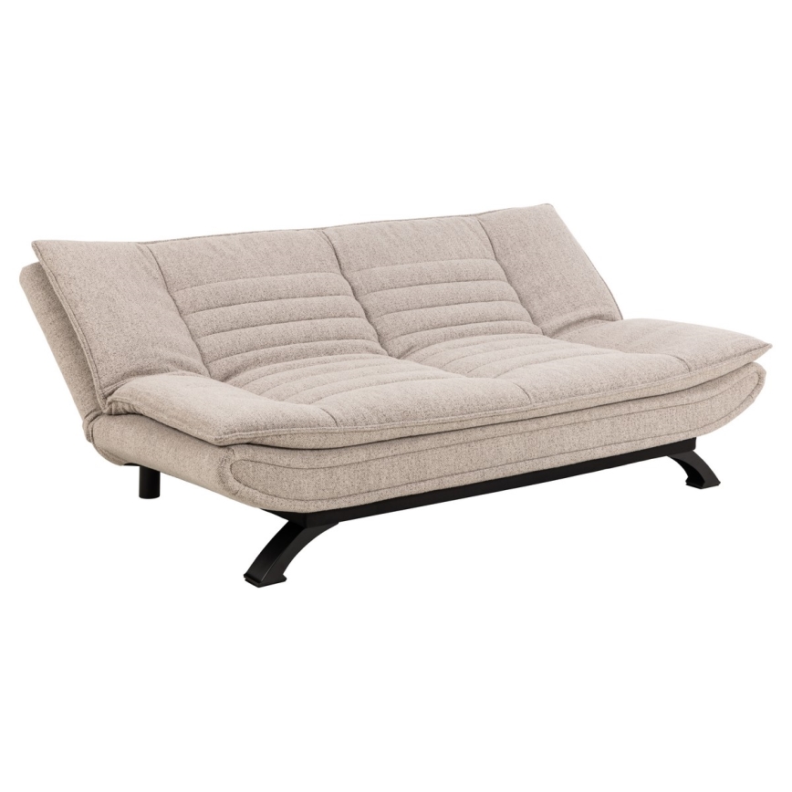 Canapé convertible deux places AIRI beige